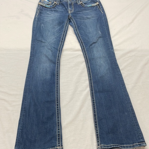 Miss Me Signature Boot Jeans Size 27 - Picture 4 of 13